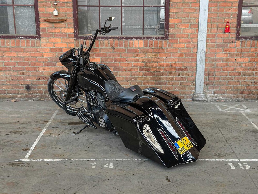 Harley Davidson Chopper 96 FLSTSC Springer Classic 1584cc 2007, 59-MK-NB Motorrad