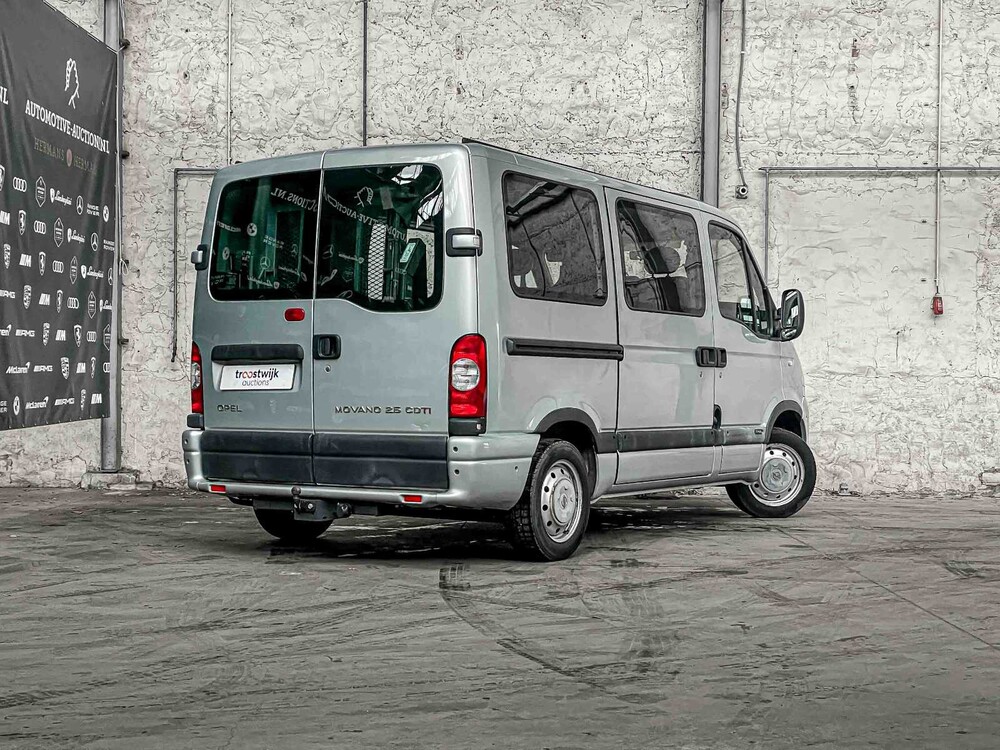 Opel Movano 2.5 CDTi L1H1 114PS 2004, 85-BP-XF -Rollstuhl Bus-