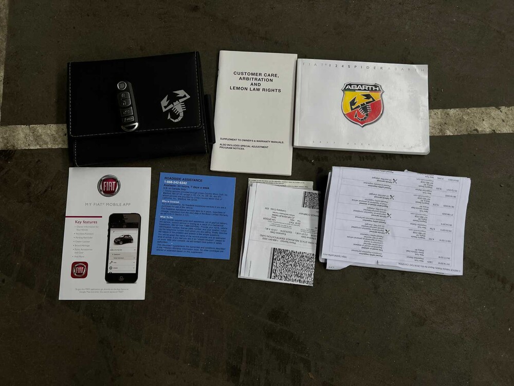 Fiat Abarth Spider 124 1.4 16v 160PS 2018