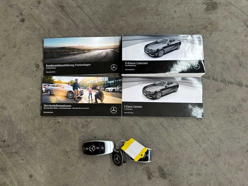 Mercedes-Benz E200 Cabrio Premium Plus 184pk 2018 E-klasse, K-579-VK