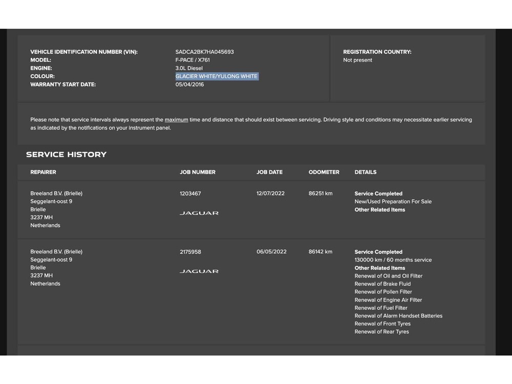 Jaguar F-PACE 3.0d First Edition AWD 300hp 2016, NJ-667-H