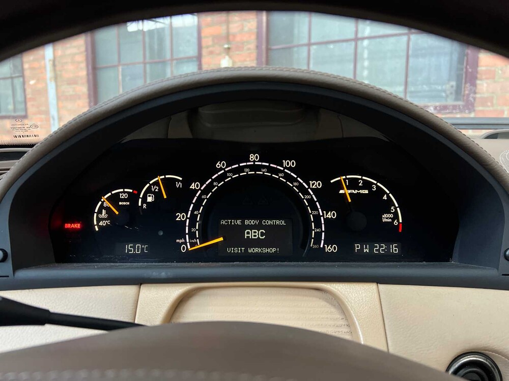 WDBPJ73J02A021435 Mercedes-Benz CL55 AMG 360pk 2002 CL-Klasse