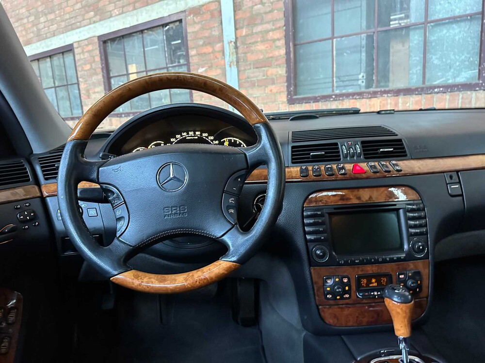 Mercedes-Benz S55 AMG Lang 5.5 V8 360pk 2002 S-Klasse, RG-842-N