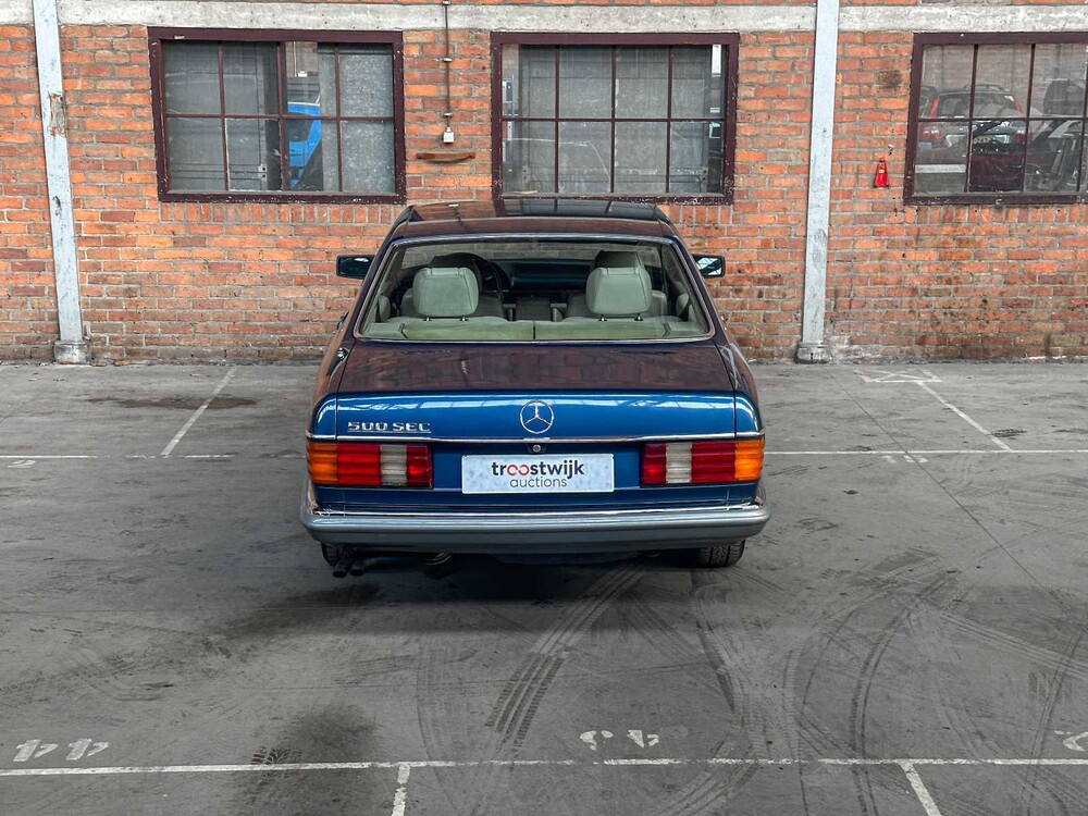 Mercedes-Benz 500 SEC 5.0 V8 245hp 1984 S-class, 77-KVB-8