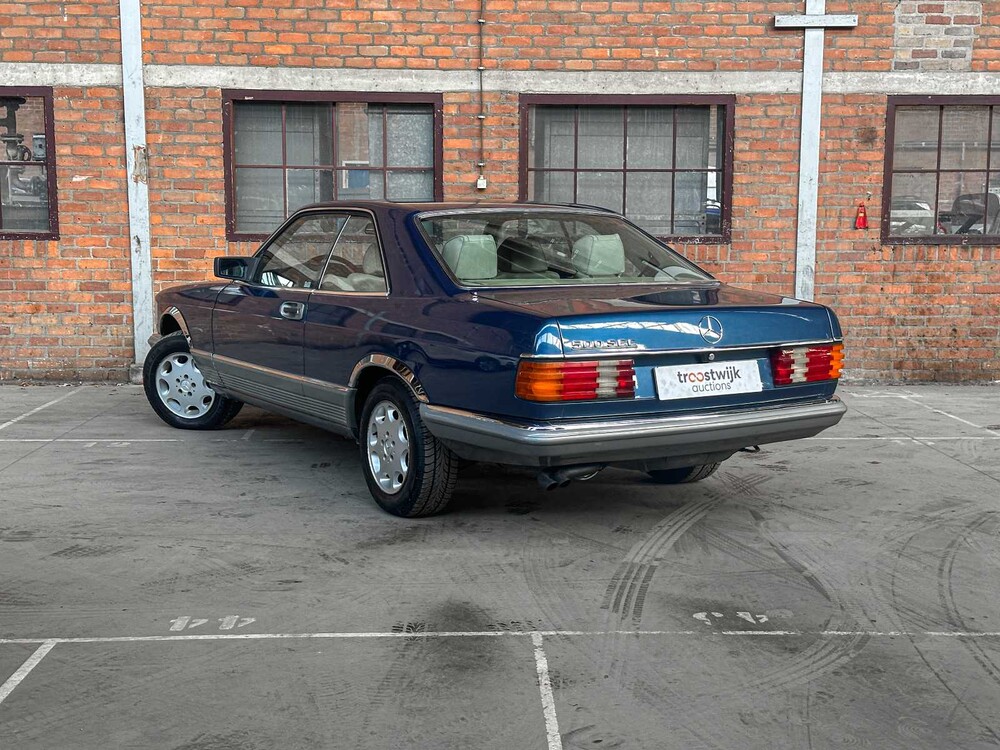 Mercedes-Benz 500 SEC 5.0 V8 245hp 1984 S-class, 77-KVB-8