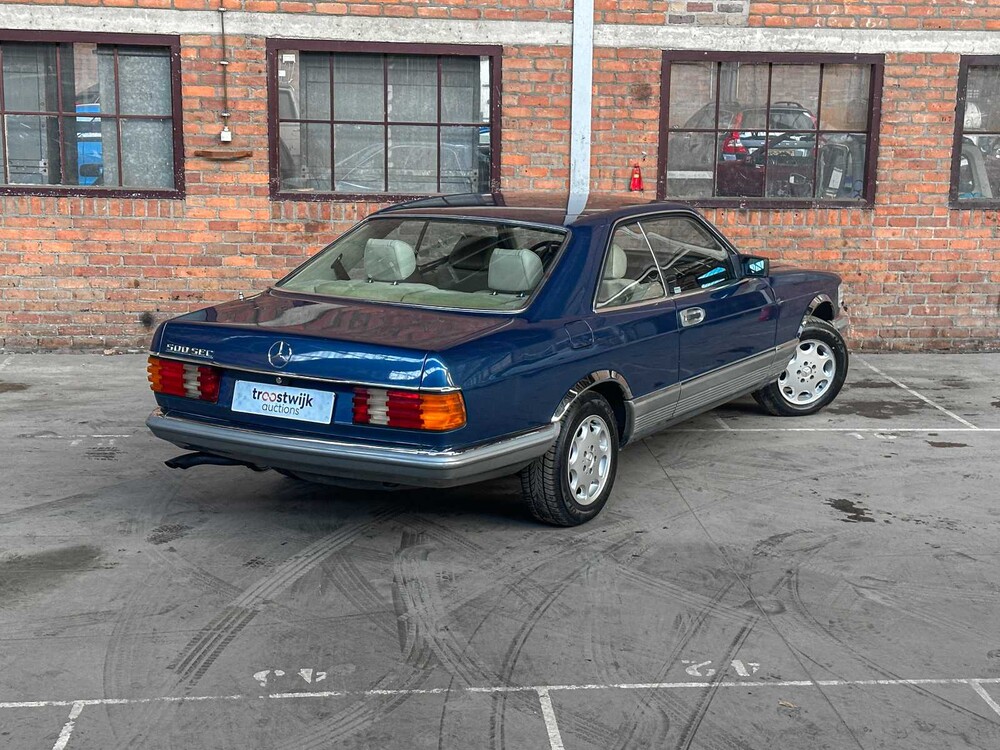 Mercedes-Benz 500 SEC 5.0 V8 245hp 1984 S-class, 77-KVB-8
