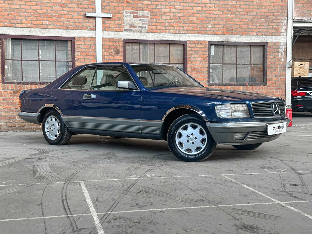 Mercedes-Benz 500 SEC 5.0 V8 245hp 1984 S-class, 77-KVB-8