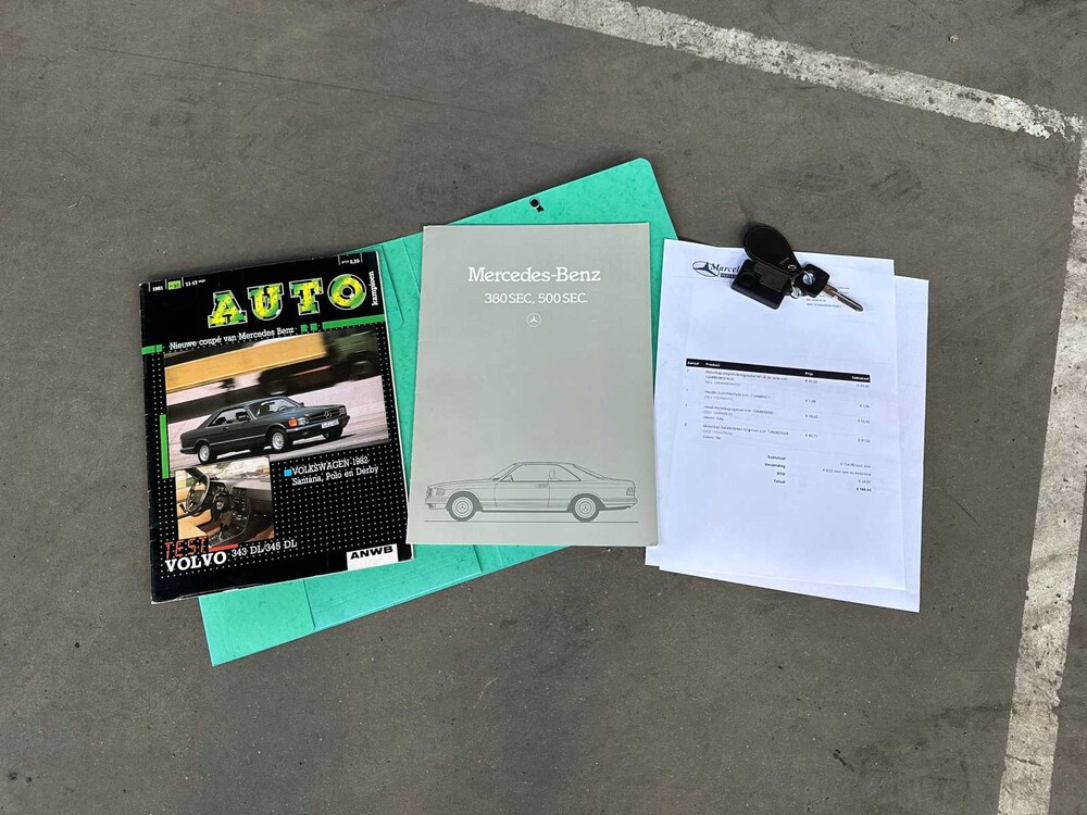 Mercedes-Benz W126 500 SEC 231hp 
