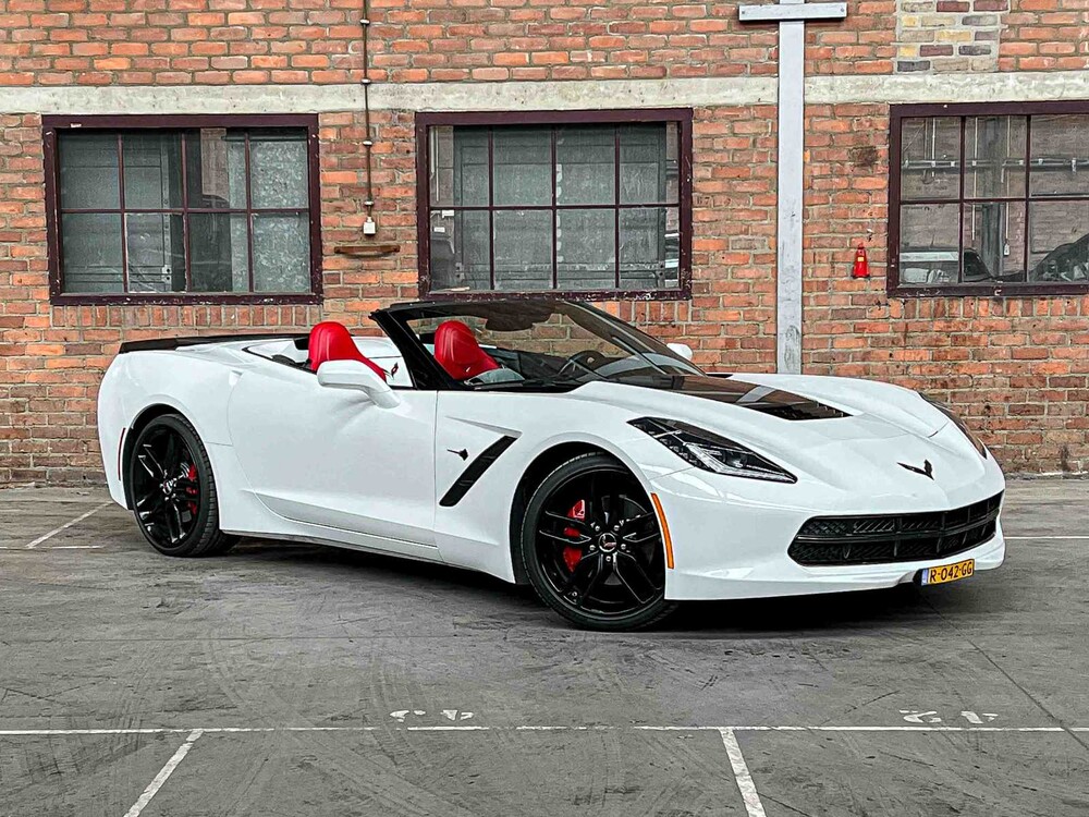 Chevrolet USA Corvette Convertible C7 6.2 LT1 Stingray 466pk 2014, R-042-GG