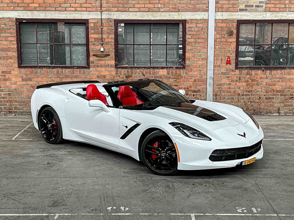 Chevrolet USA Corvette Convertible C7 6.2 LT1 Stingray 466pk 2014, R-042-GG
