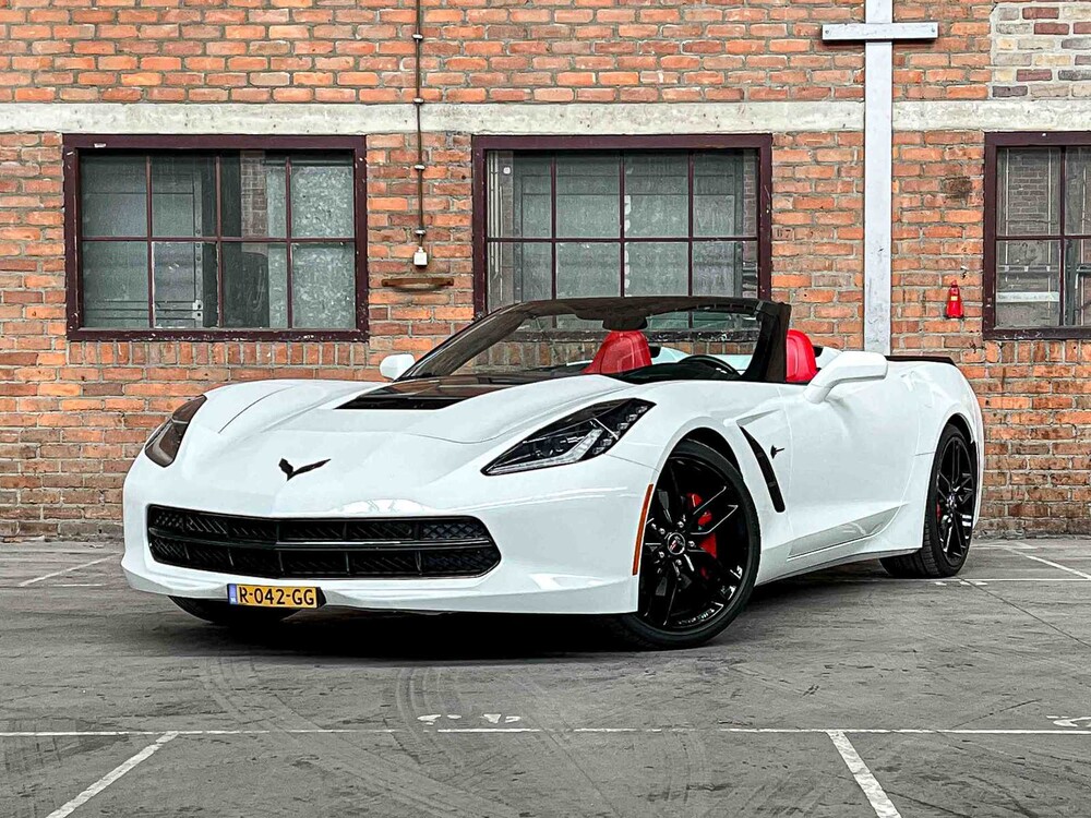 Chevrolet USA Corvette Convertible C7 6.2 LT1 Stingray 466pk 2014, R-042-GG