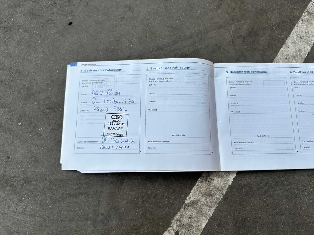 Audi A4 Limousine 3.2 FSI V6 Quattro 256pk 2005, N-609-JR Youngtimer