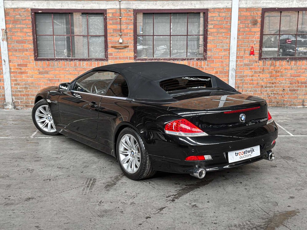 BMW 650i Cabrio 4.8 V8 367pk 2007 YOUNGTIMER 6-serie