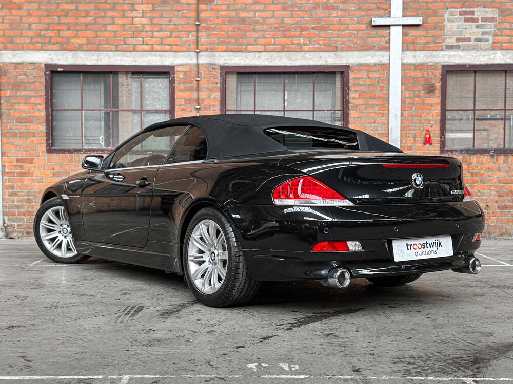 BMW 650i Cabrio 4.8 V8 367pk 2007 YOUNGTIMER 6-serie