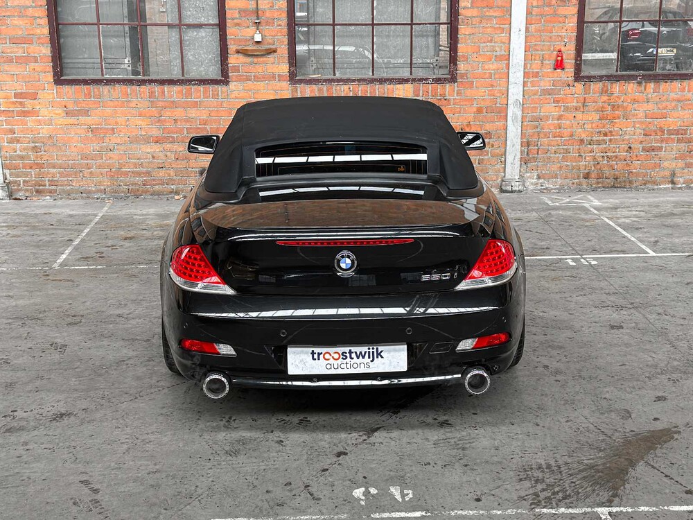 BMW 650i Cabrio 4.8 V8 367pk 2007 YOUNGTIMER 6-serie