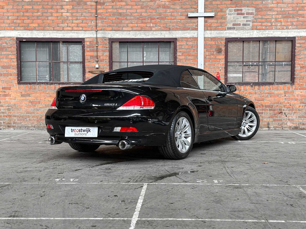 BMW 650i Cabrio 4.8 V8 367pk 2007 YOUNGTIMER 6-serie