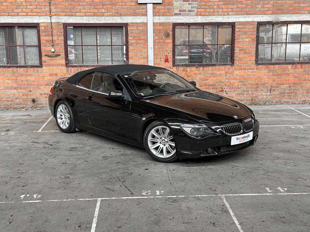 BMW 650i Cabrio 4.8 V8 367pk 2007 YOUNGTIMER 6-serie