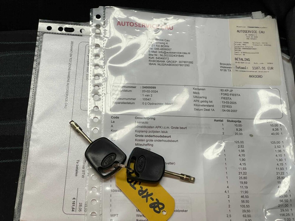 Ford Fiesta 1.3-8V Cool & Sound 69PS 2007, 82-XP-JP