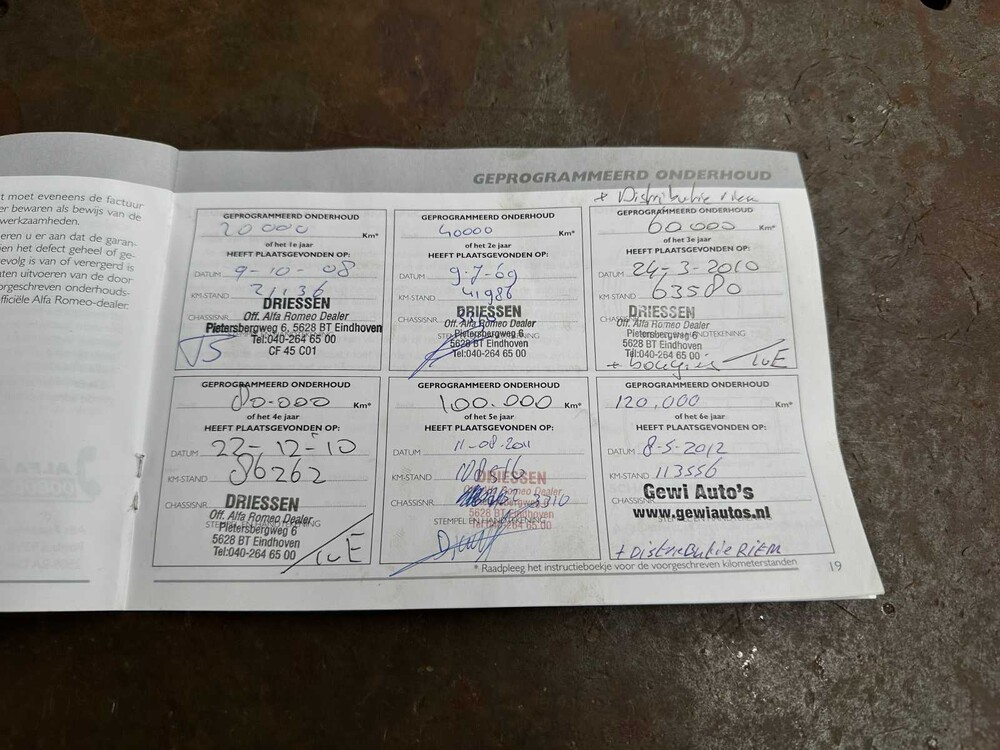 Alfa Romeo 147 1.6 TS Business 105PS 2008