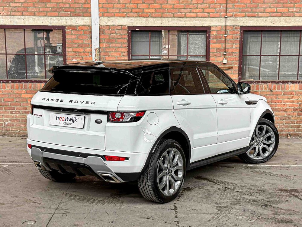Land Rover Range Rover Evoque 2.0 Si 4WD Sizilianisch Gelb 241PS 2013, N-667-DV