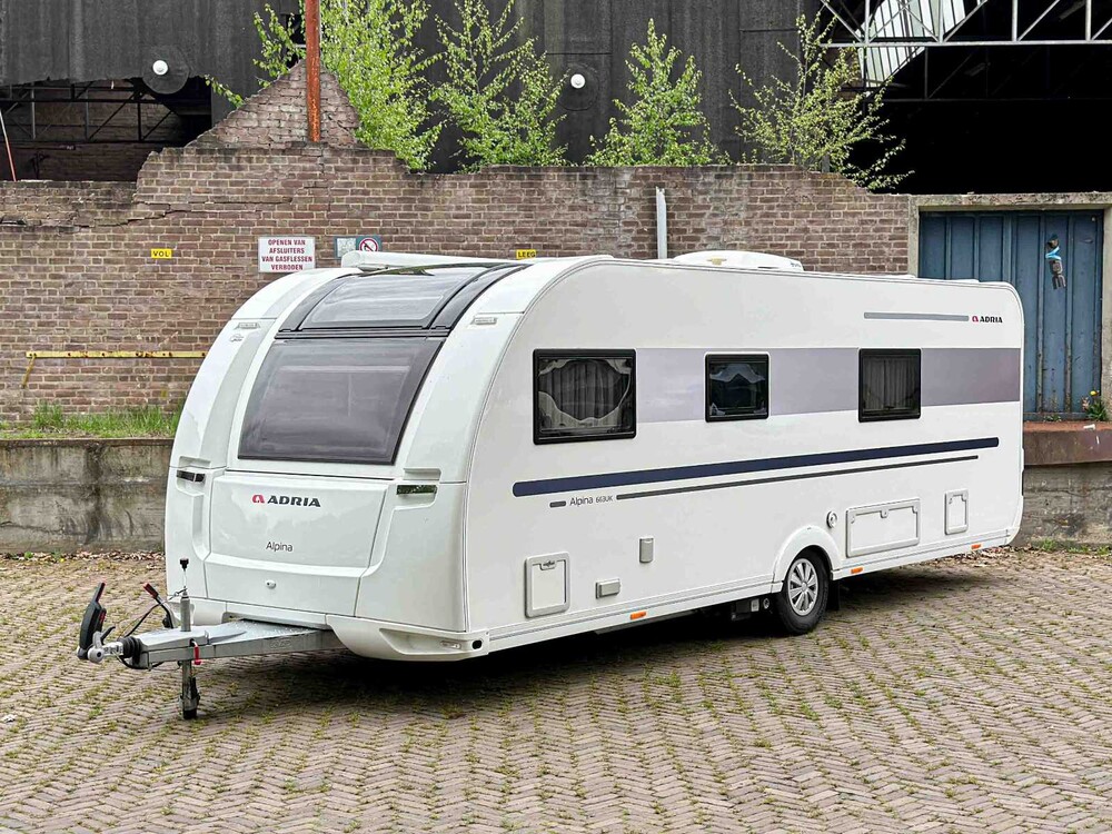 Adria Alpina 663 2018 Wohnwagen, 24-WX-KZ