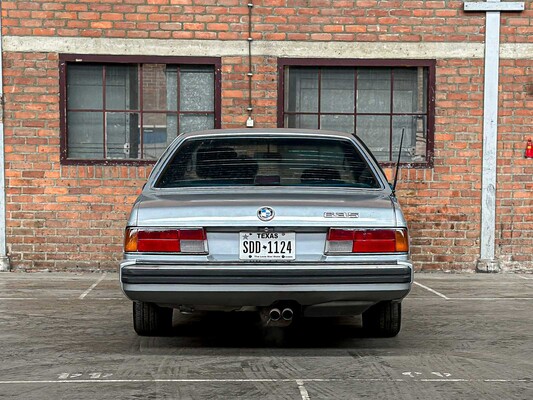 BMW 635CSI 3.4 184hp 1989 6 Series