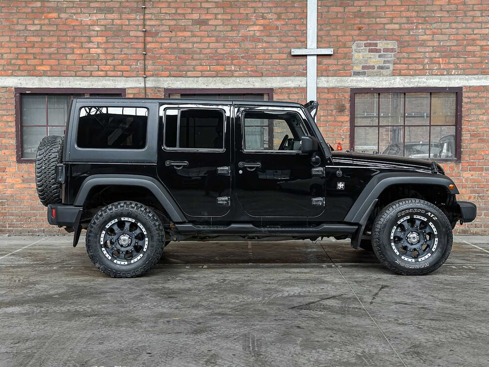 Jeep Wrangler Unlimited 2.8 CRD Rubicon 177pk 2008, H-441-ZL Youngtimer