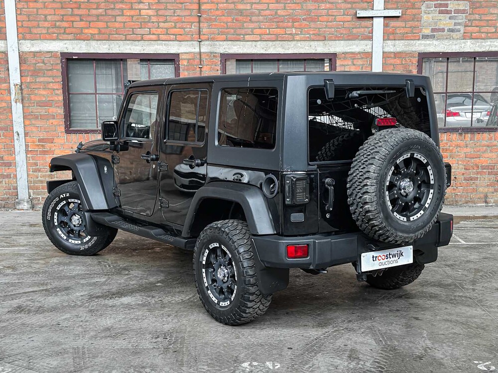 Jeep Wrangler Unlimited 2.8 CRD Rubicon 177pk 2008, H-441-ZL Youngtimer