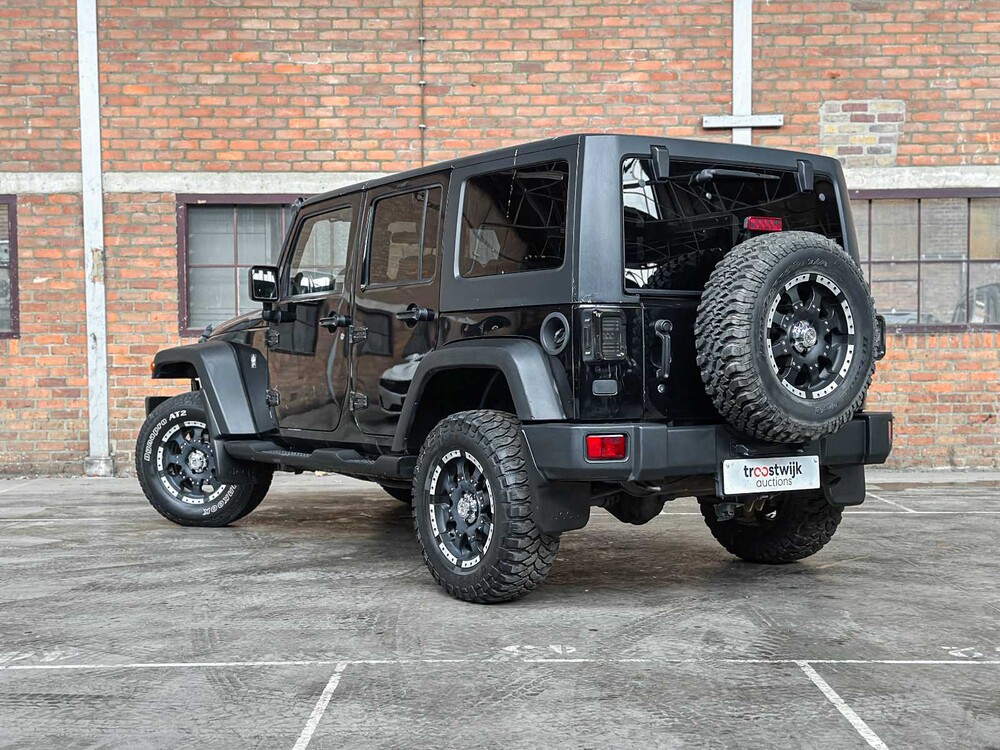 Jeep Wrangler Unlimited 2.8 CRD Rubicon 177pk 2008, H-441-ZL Youngtimer