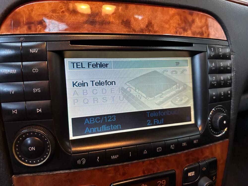 Mercedes-Benz S55 AMG Lang 5.5 V8 360pk 2002 S-Klasse, RG-842-N