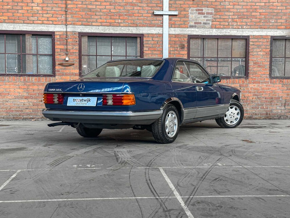 Mercedes-Benz 500 SEC 5.0 V8 245pk 1984 S-klasse, 77-KVB-8