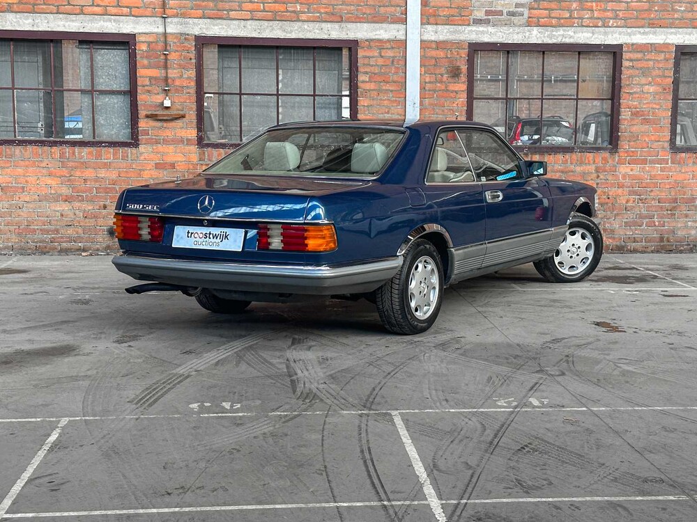 Mercedes-Benz 500 SEC 5.0 V8 245pk 1984 S-klasse, 77-KVB-8