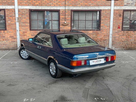 Mercedes-Benz 500 SEC 5.0 V8 245hp 1984 S-class, 77-KVB-8