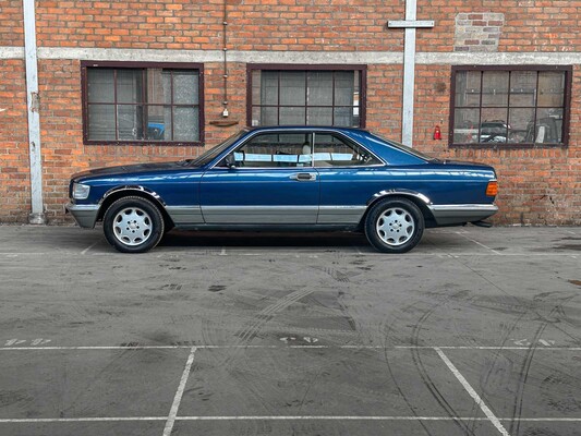 Mercedes-Benz 500 SEC 5.0 V8 245hp 1984 S-class, 77-KVB-8