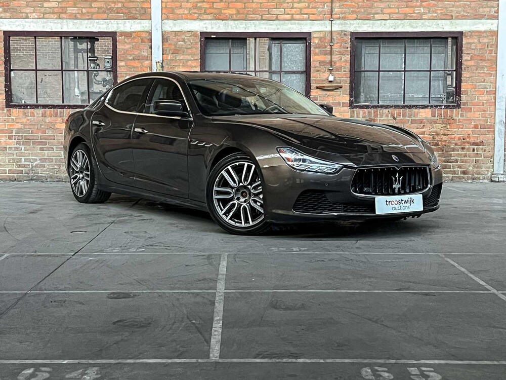 Maserati Ghibli S 3.0 V6 BiTurbo 411pk 2015