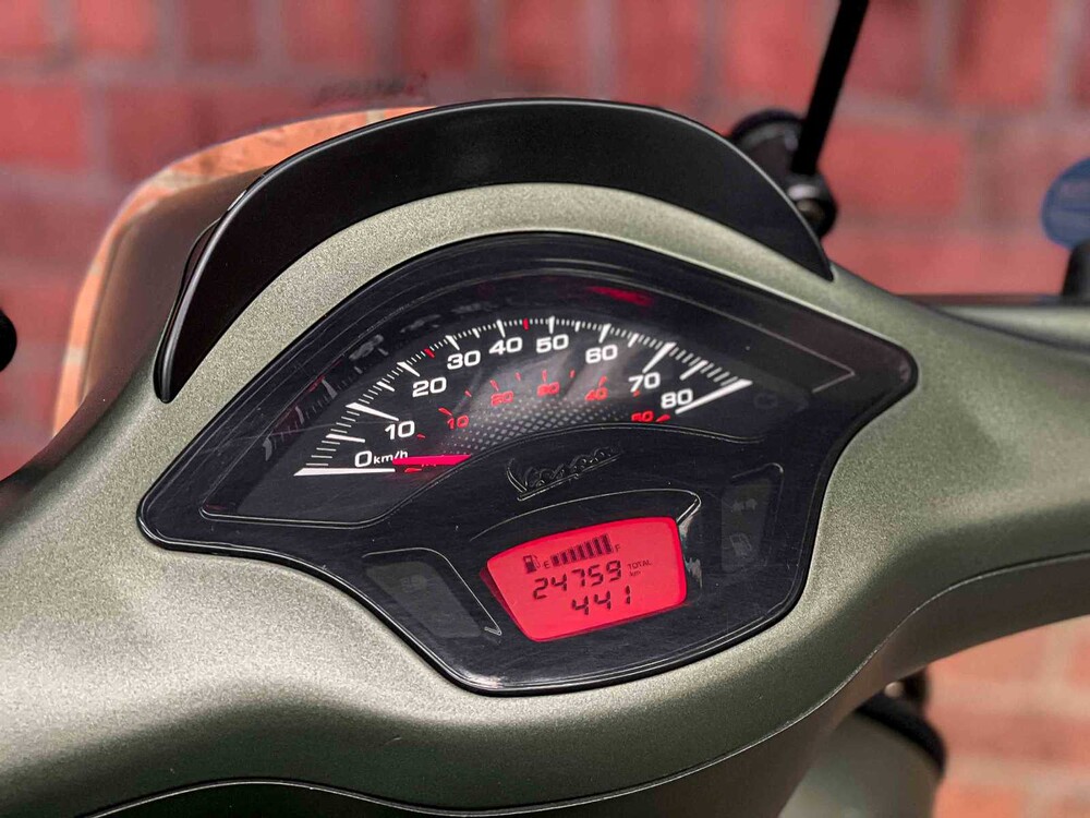 Vespa Sprint 4T 49cc (CUSTOM) Piaggio 2017, DJT-60-K Scooter