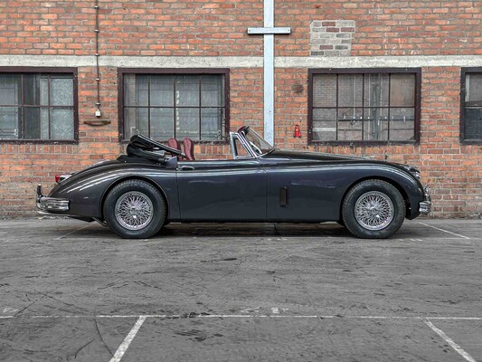 Jaguar XK150 3.8 DROP HEAD Coupe 6-in-line 220hp 1959 Cabriolet XK series XK 150, AM-56-88