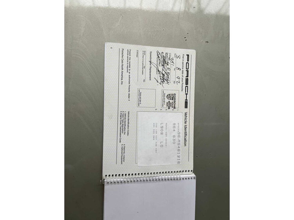 Porsche 911 Carrera 2 964 Cabriolet 1991