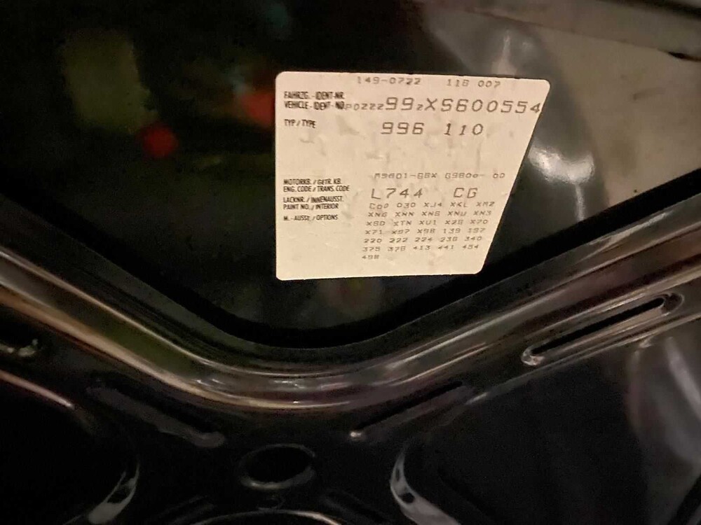 Porsche 911 Carrera 2 996 300PS 1998 -SCHALTGETRIEBE- Youngtimer