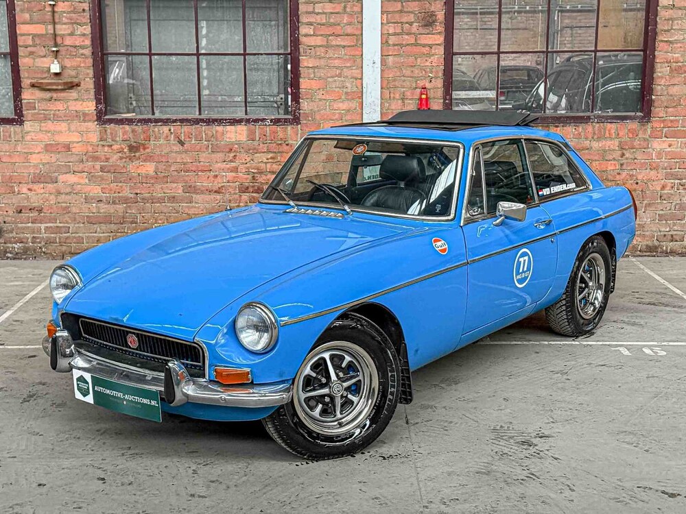 MGB GT Coupe 1.8 95hp 1977 MG B-Type, 65-YB-39 Classic Car