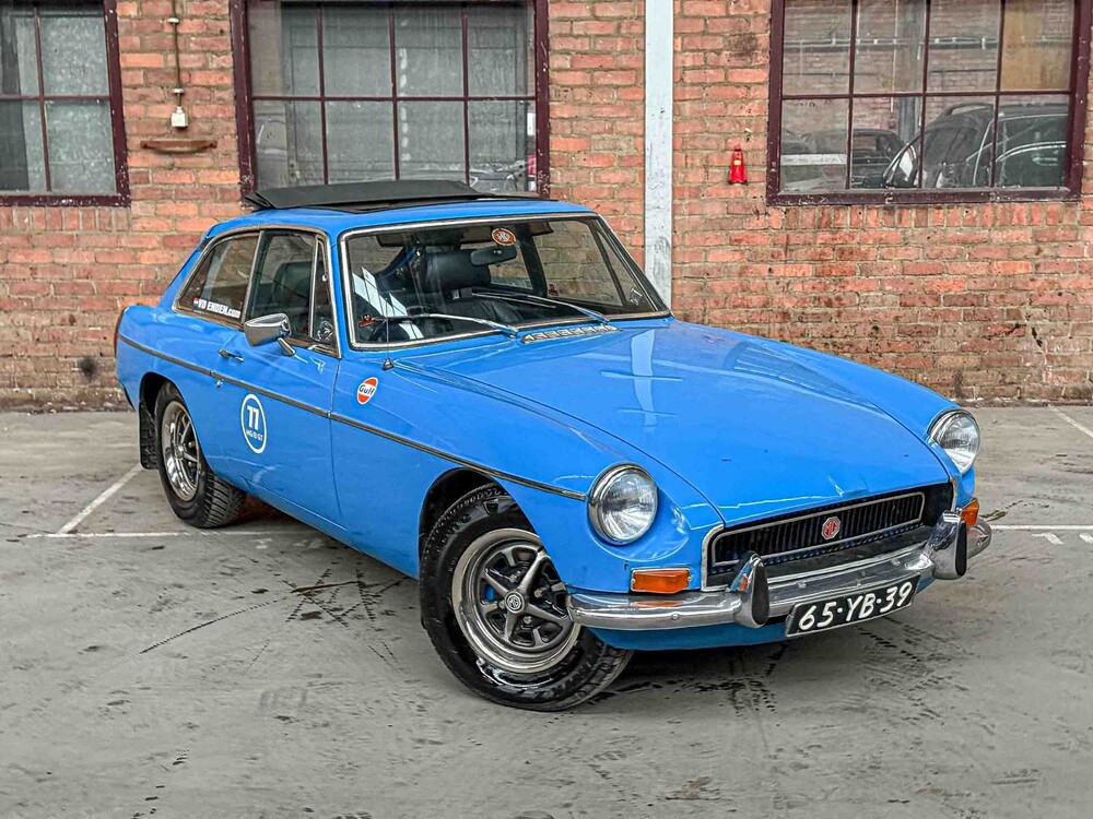 MGB GT Coupe 1.8 95hp 1977 MG B-Type, 65-YB-39 Classic Car