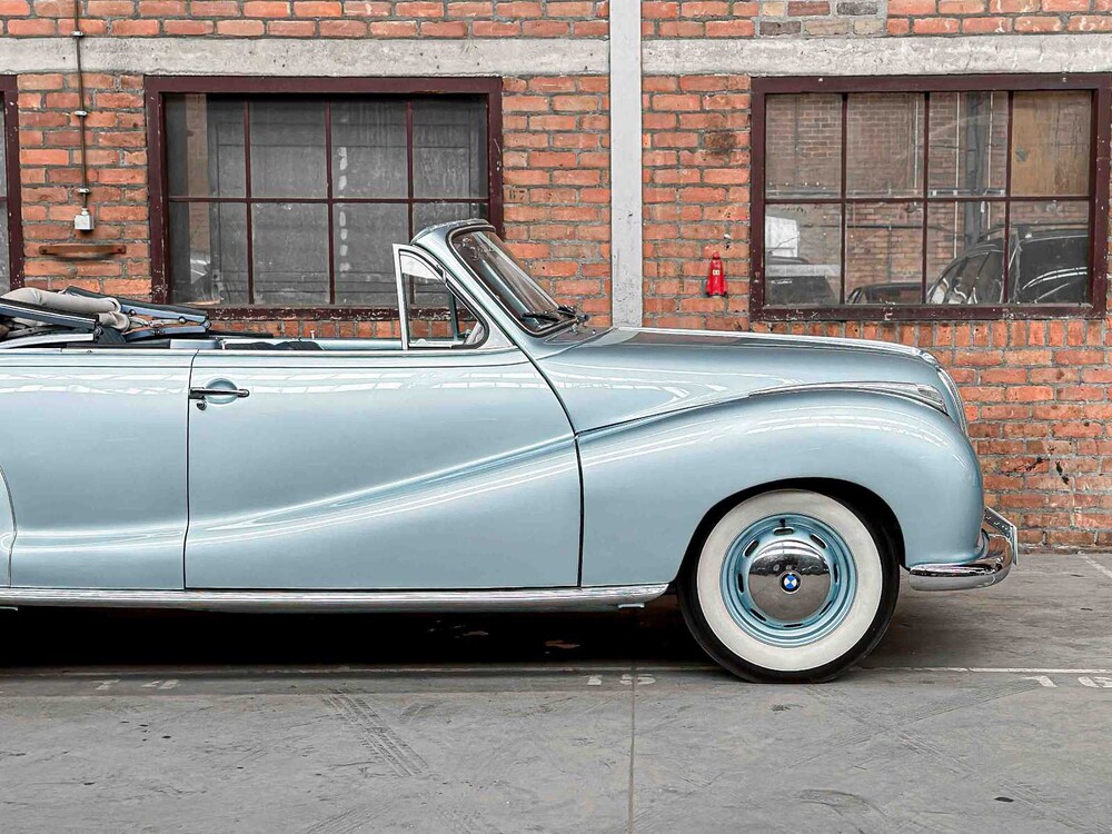 BMW 501-6 Baur 2-Zt Cabriolet 1955, PM-40-40 Oldtimer