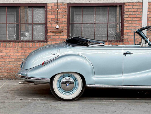 BMW 501-6 Baur 2-Zt Cabriolet 1955, PM-40-40 Oldtimer