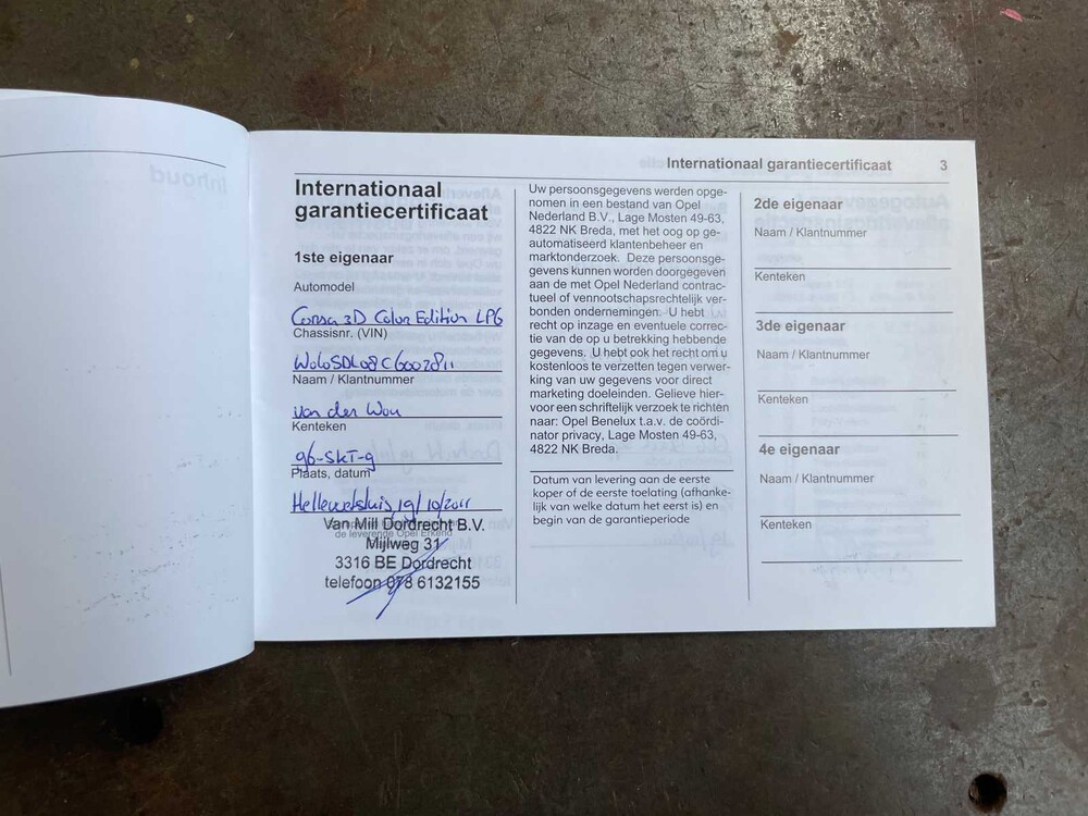 Opel Corsa 1.2 EcoF. CL.Ed. LPG 86PS 2011, 96-SKT-9