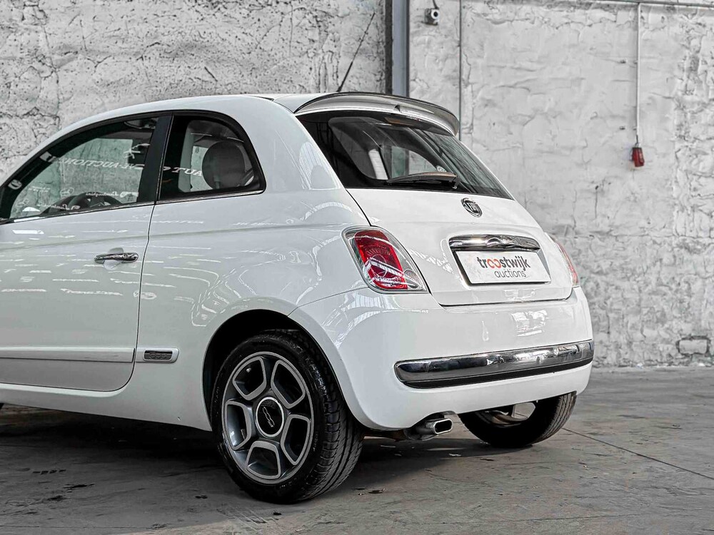 Fiat 500 1.2 Naked 69pk 2008, 25-LGP-8