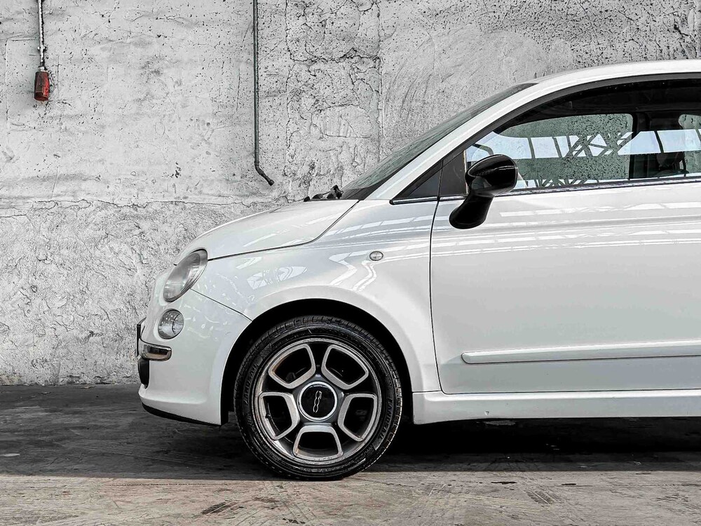 Fiat 500 1.2 Naked 69pk 2008, 25-LGP-8