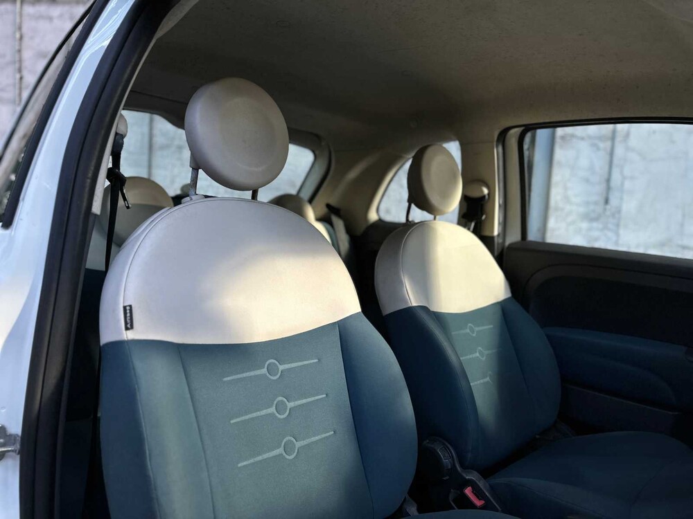 Fiat 500 1.2 Naked 69pk 2008, 25-LGP-8