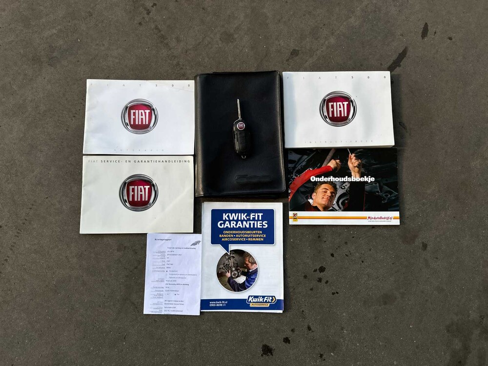 Fiat 500 1.2 Naked 69pk 2008, 25-LGP-8