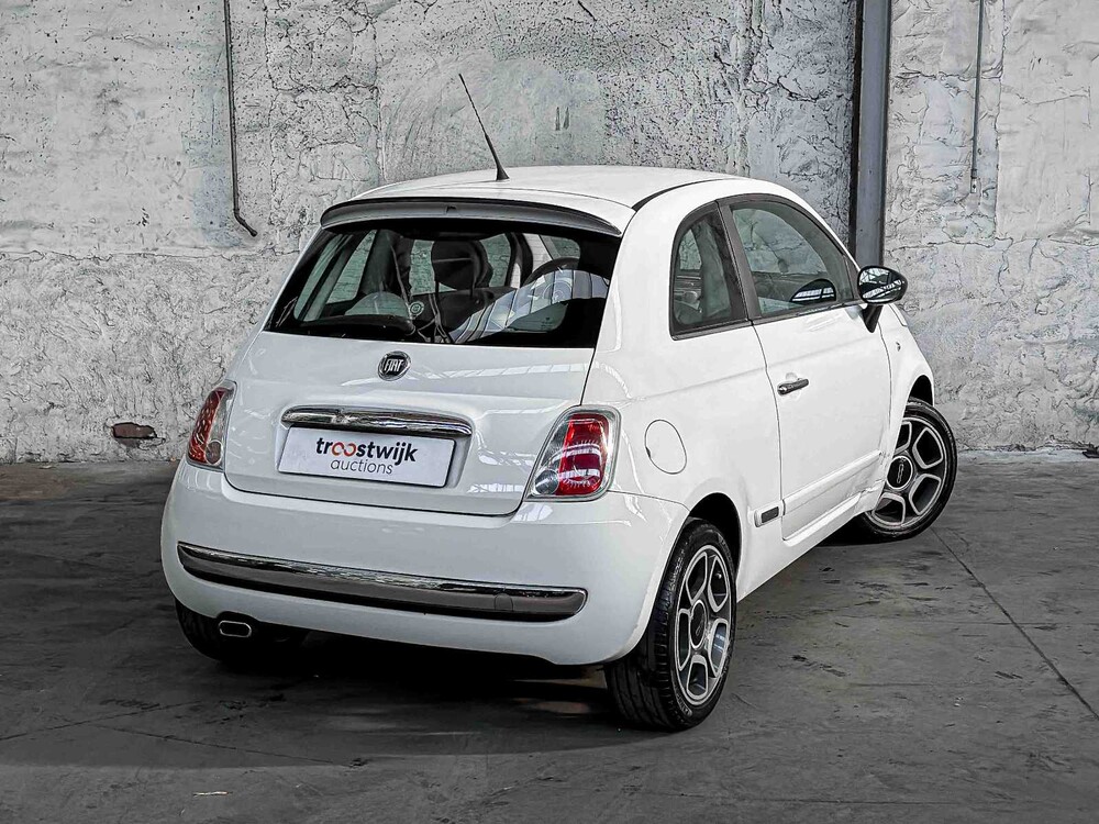Fiat 500 1.2 Naked 69pk 2008, 25-LGP-8
