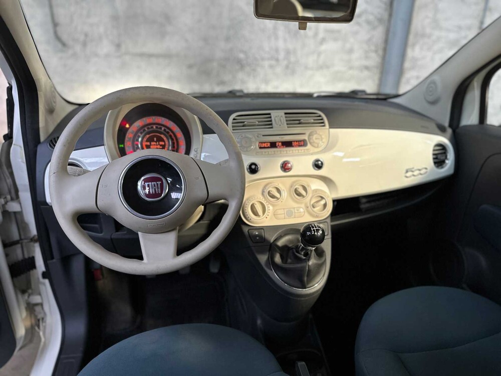 Fiat 500 1.2 Naked 69pk 2008, 25-LGP-8